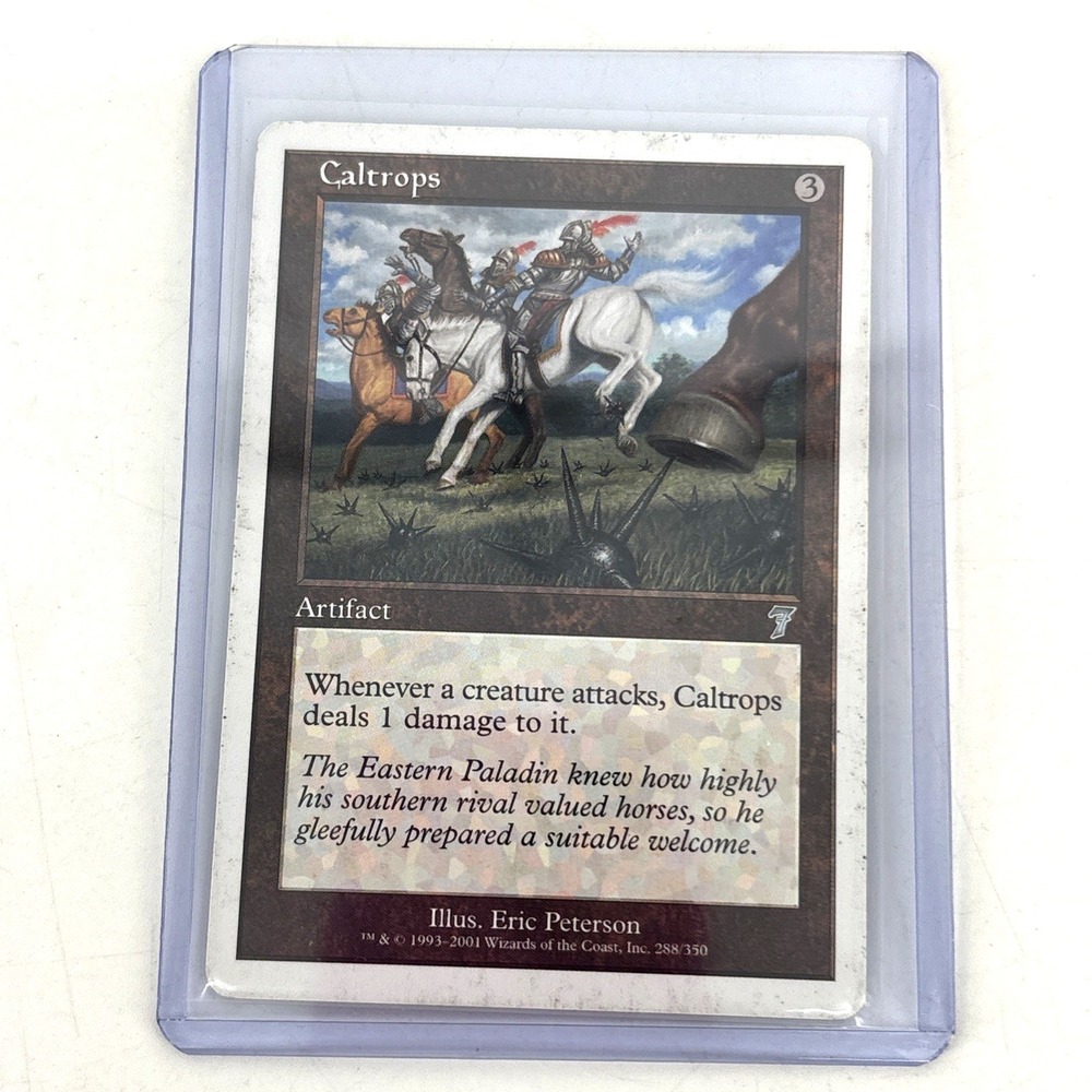 Caltrops MTG‎ Seventh 7th Edition LP Magic The Gathering